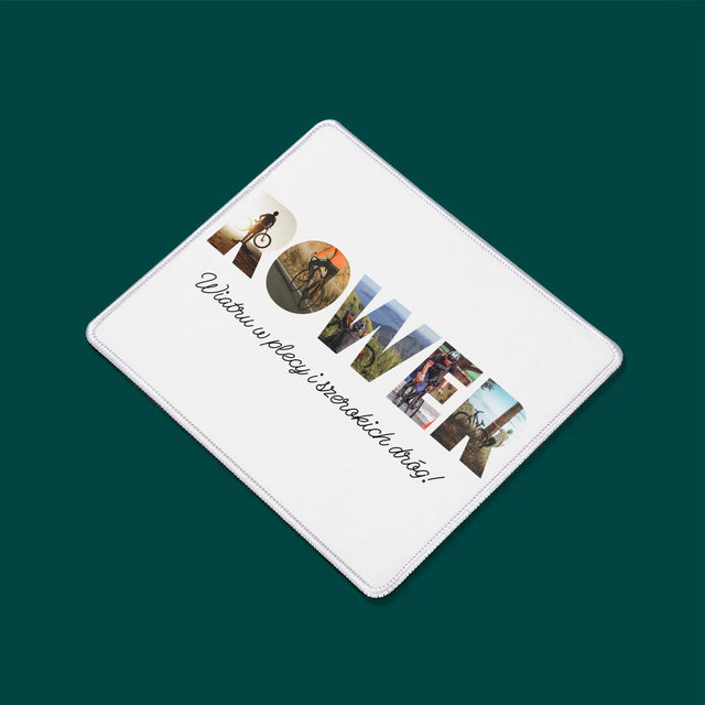 Słowo Ze Zdjęć: Rower - Podkładka Pod Myszkę