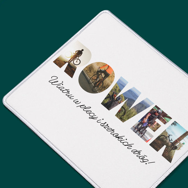 Słowo Ze Zdjęć: Rower - Podkładka Pod Myszkę