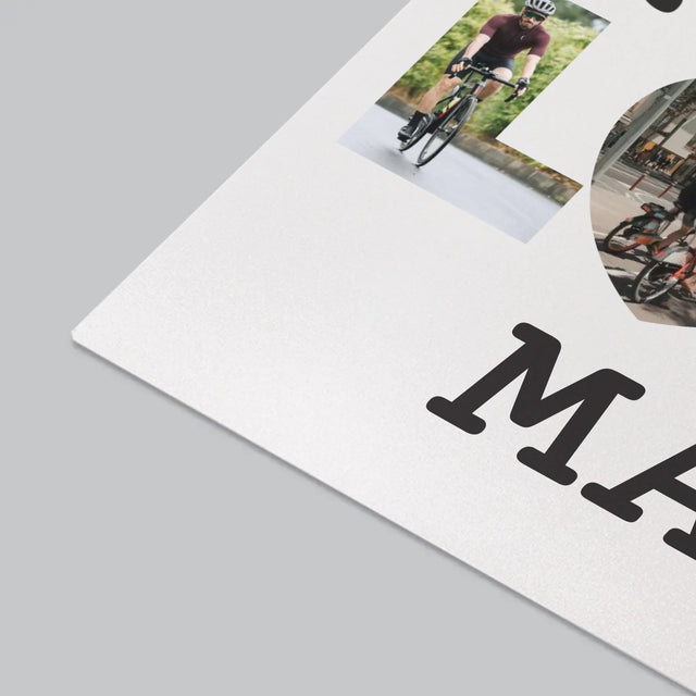 Słowo Ze Zdjęć: Rower Lover - Podkładka Na Biurko