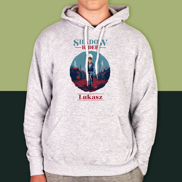 Twoja Postać: Shadow Rider - Bluza Męska z Kapturem