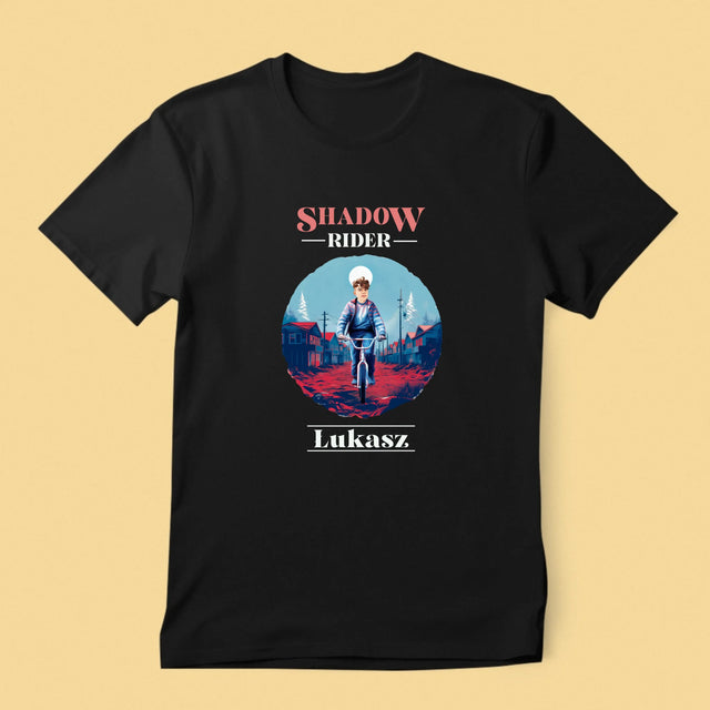 Twoja Postać: Shadow Rider - Koszulka Męska z Nadrukiem