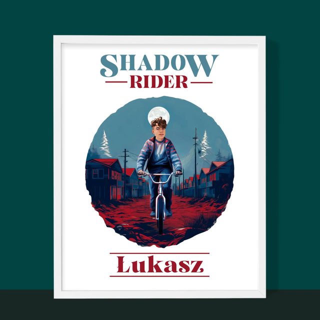 Twoja Postać: Shadow Rider - Wydruk Obramowany