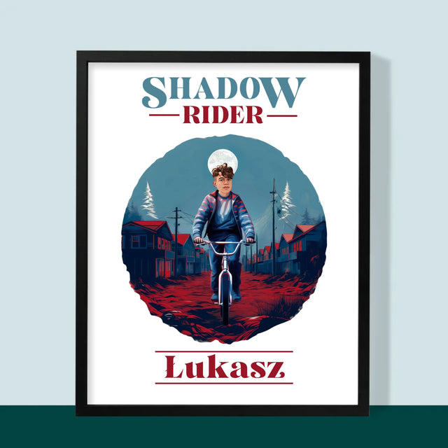 Twoja Postać: Shadow Rider - Wydruk Obramowany
