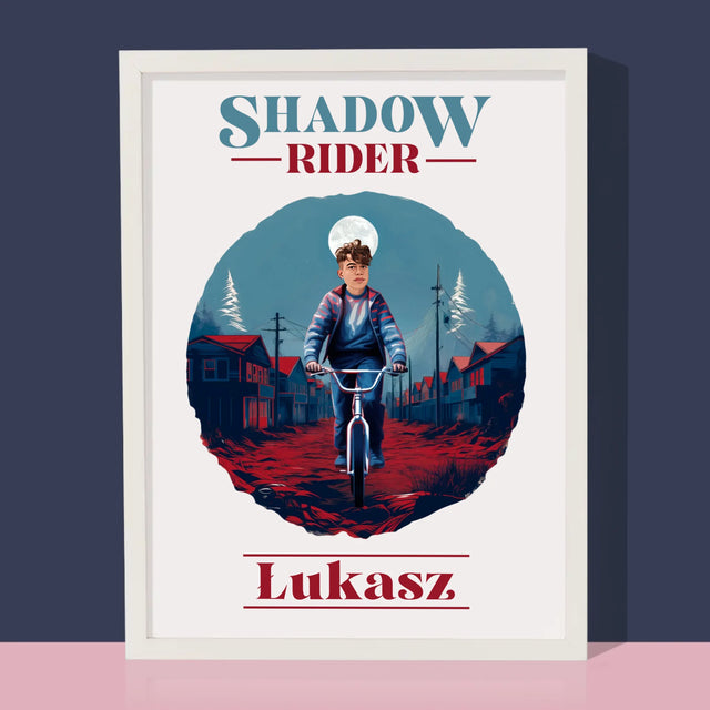 Twoja Postać: Shadow Rider - Wydruk Obramowany