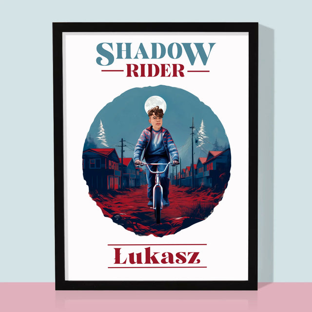 Twoja Postać: Shadow Rider - Wydruk Obramowany