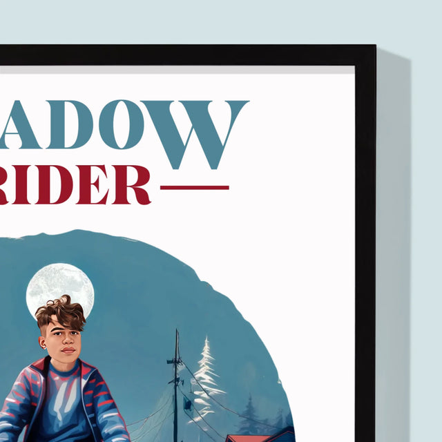 Twoja Postać: Shadow Rider - Wydruk Obramowany
