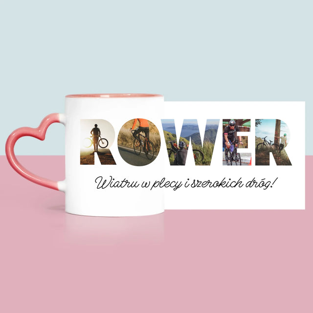 Słowo Ze Zdjęć: Rower - Kubek z Nadrukiem