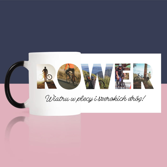 Słowo Ze Zdjęć: Rower - Kubek z Nadrukiem