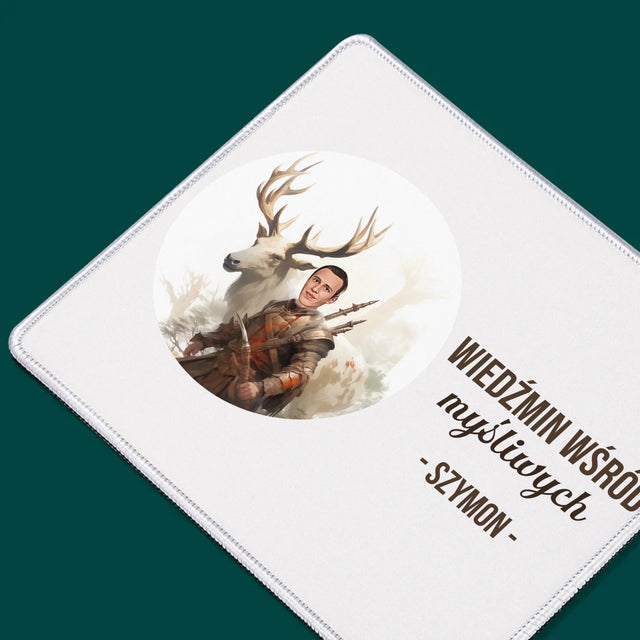 Twoja Postać: Wiedźmin Wśród Myśliwych - Podkładka Pod Myszkę