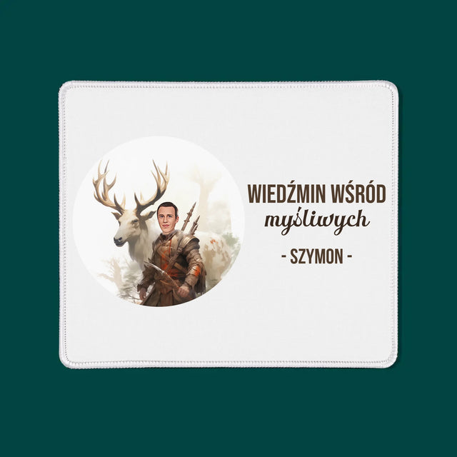 Twoja Postać: Wiedźmin Wśród Myśliwych - Podkładka Pod Myszkę