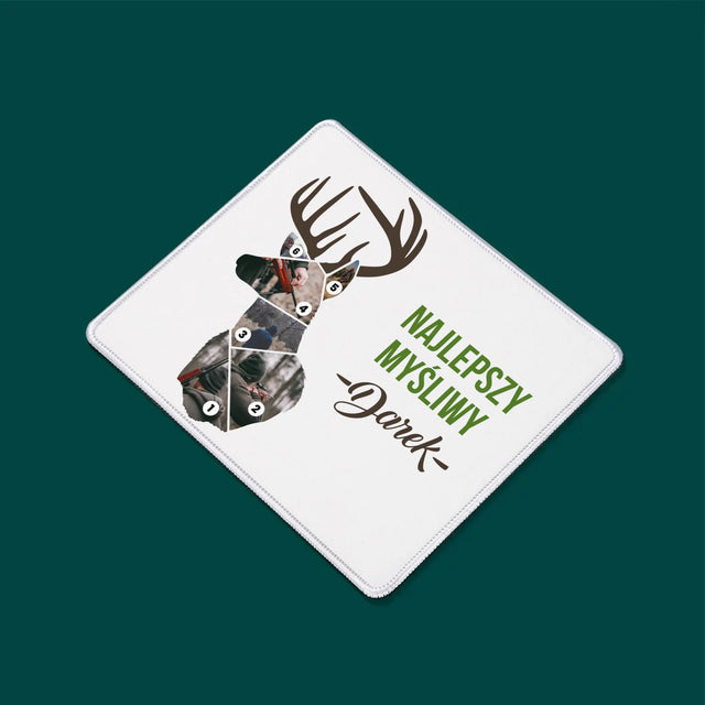 Kształt Ze Zdjęć: Najlepszy Myśliwy - Podkładka Pod Myszkę