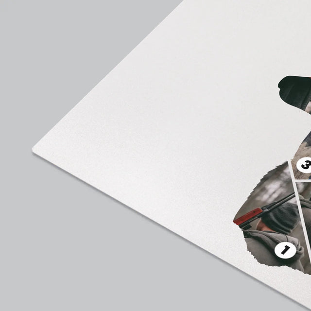 Kształt Ze Zdjęć: Najlepszy Myśliwy - Podkładka Na Biurko