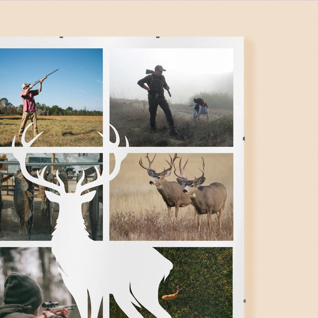 Fotokolaż: Myśliwy - Personalizowany Plakat