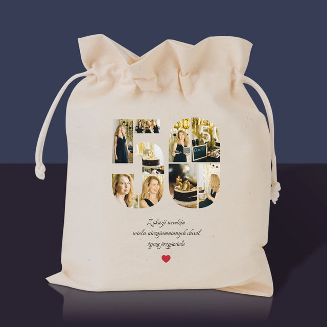 Kształt Ze Zdjęć: 50 Urodziny Życzenia - Herbata W Woreczku