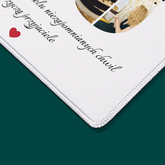 Kształt Ze Zdjęć: 50 Urodziny Życzenia - Podkładka Pod Myszkę