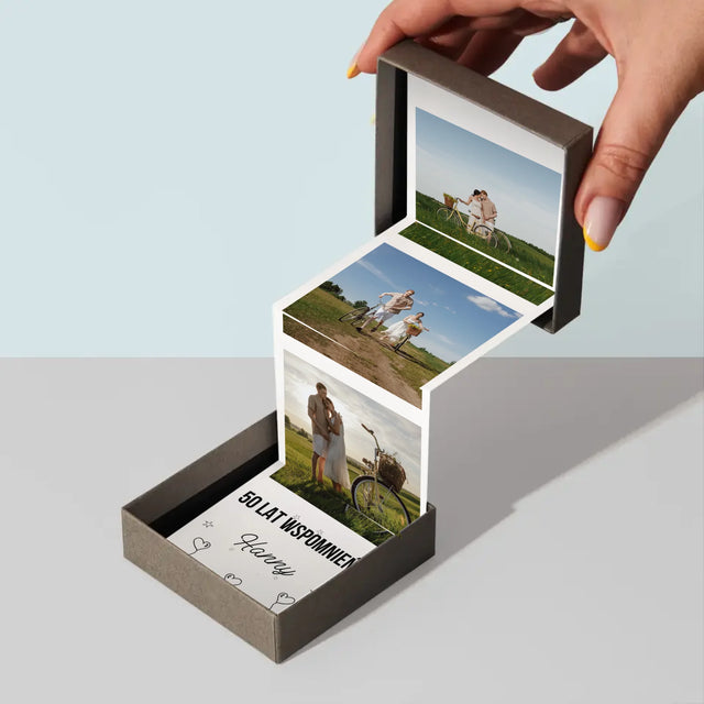 Kształt Ze Zdjęć: 50 Lat Wspomnień - Zestaw Zdjęć Harmonijka