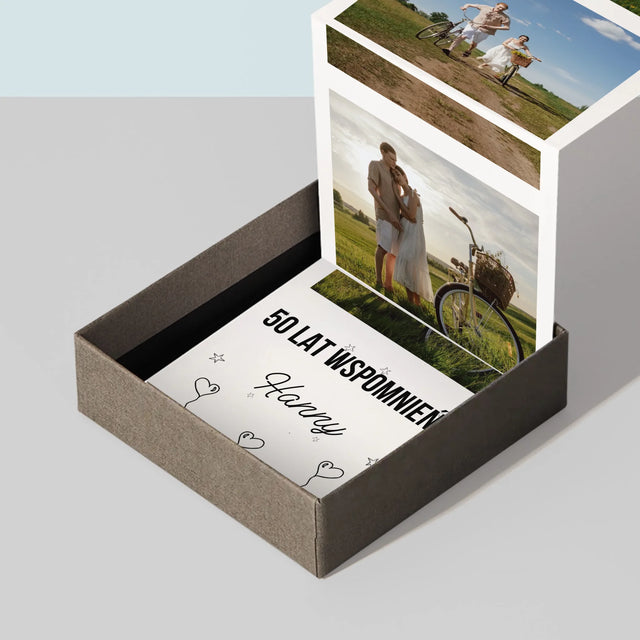 Kształt Ze Zdjęć: 50 Lat Wspomnień - Zestaw Zdjęć Harmonijka