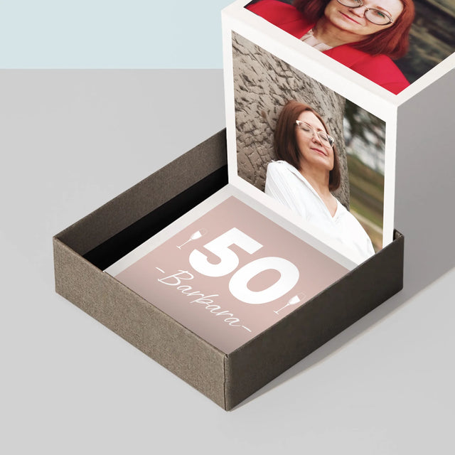 Fotokolaż: 50 Kieliszki - Zestaw Zdjęć Harmonijka