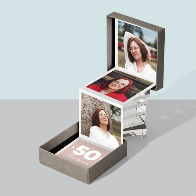 Fotokolaż: 50 Kieliszki - Zestaw Zdjęć Harmonijka