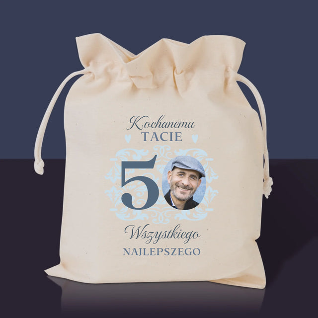 Zdjęcie I Podpis: Kochanemu Tacie Z Okazji 50 Urodzin - Herbata W Woreczku