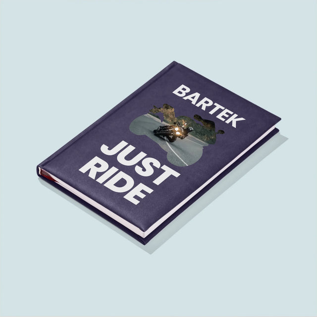 Kształt Ze Zdjęć: Just Ride - Notes Książkowy
