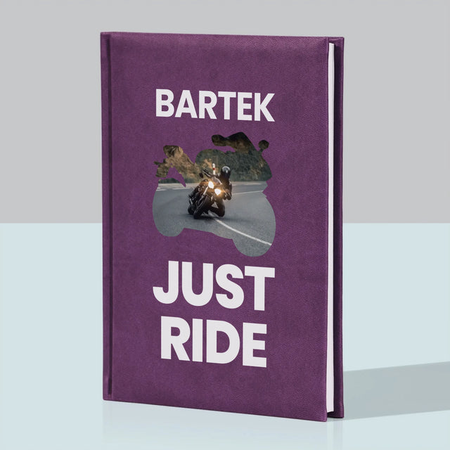 Kształt Ze Zdjęć: Just Ride - Notes Książkowy
