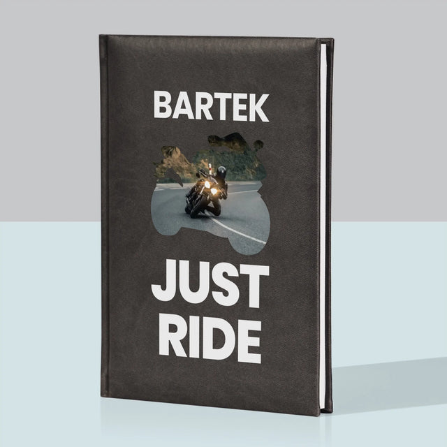 Kształt Ze Zdjęć: Just Ride - Notes Książkowy