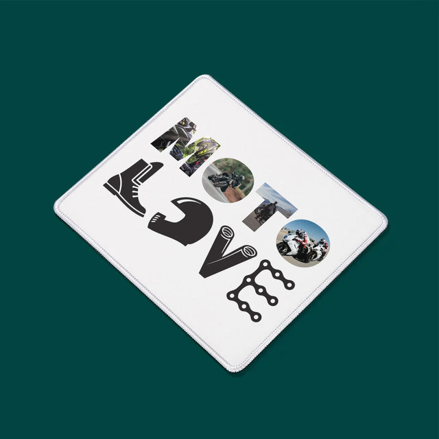 Słowo Ze Zdjęć: Motolove - Podkładka Pod Myszkę