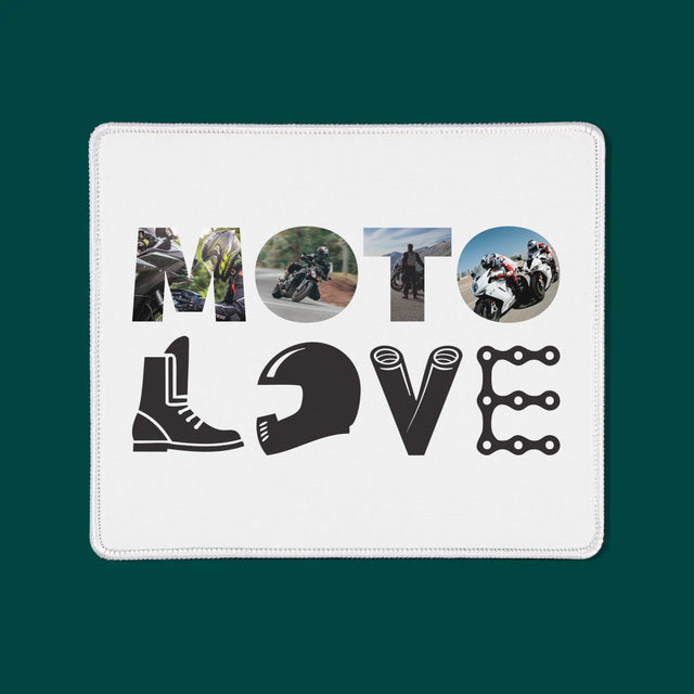 Słowo Ze Zdjęć: Motolove - Podkładka Pod Myszkę