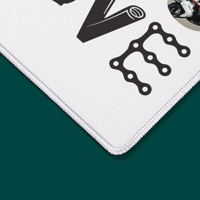 Słowo Ze Zdjęć: Motolove - Podkładka Pod Myszkę