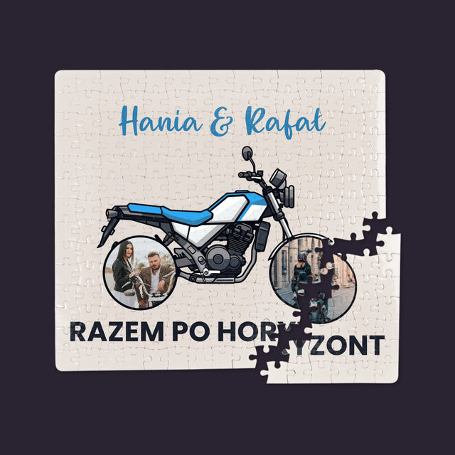 Fotokolaż: Razem Po Horyzont - Personalizowane Puzzle