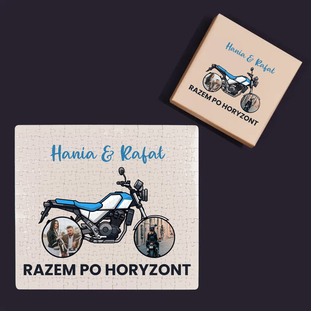 Fotokolaż: Razem Po Horyzont - Personalizowane Puzzle