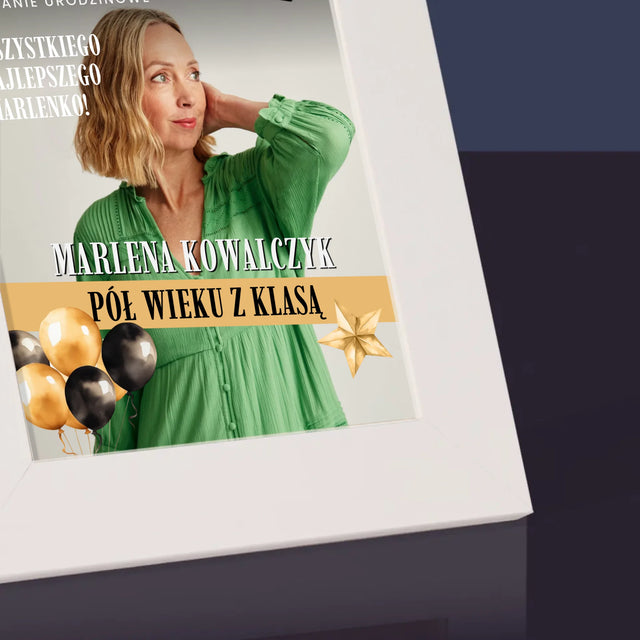 Okładka Magazynu: Nareszcie 50 - Ramka Na Zdjęcie