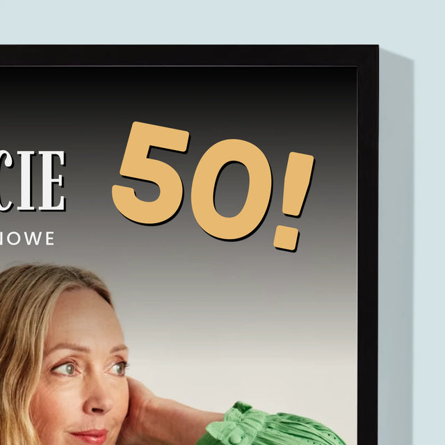Okładka Magazynu: Nareszcie 50 - Wydruk Obramowany