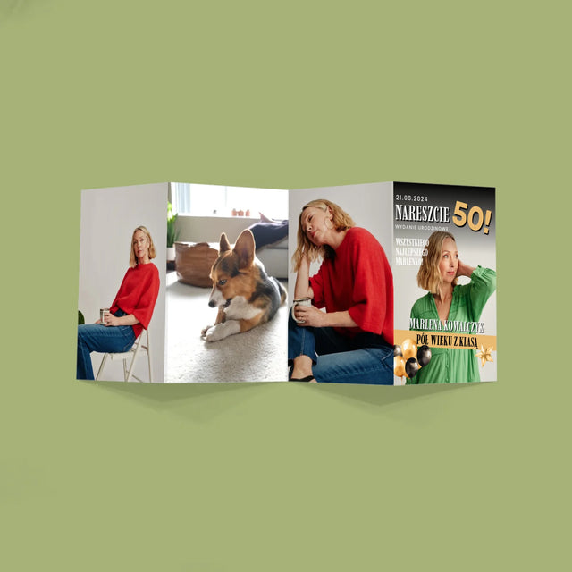 Okładka Magazynu: Nareszcie 50 - Duża Harmonijka Ze Zdjęć