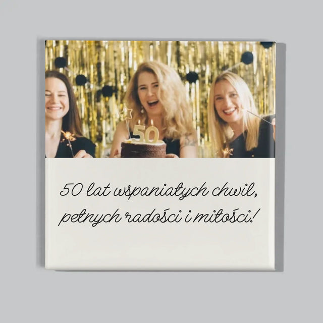 Fotokolaż: 50 Lat Wspaniałych Chwil - Zestaw Magnesów