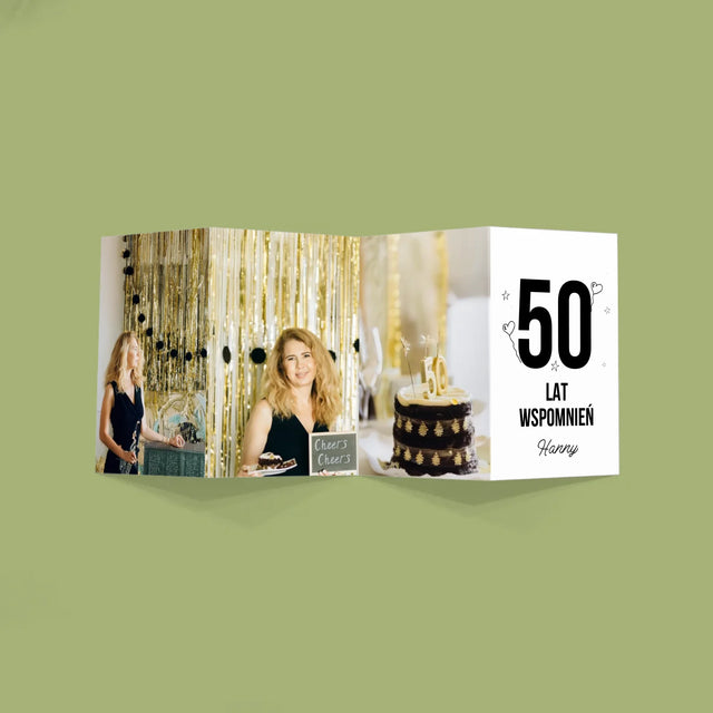 Kształt Ze Zdjęć: 50 Lat Wspomnień - Duża Harmonijka Ze Zdjęć