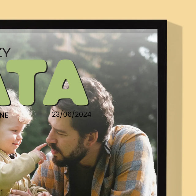 Okładka Magazynu: Najlepszy Tata - Wydruk Obramowany