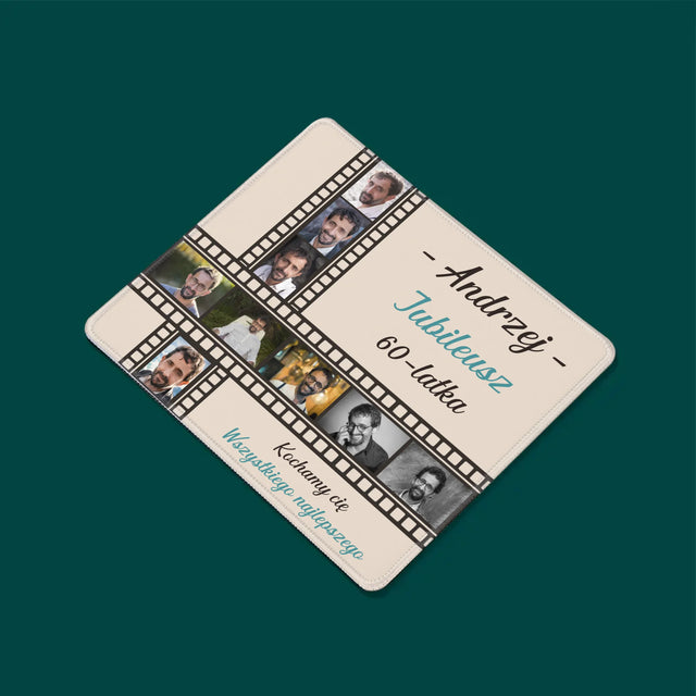 Fotokolaż: Jubileusz 60-Latka - Podkładka Pod Myszkę