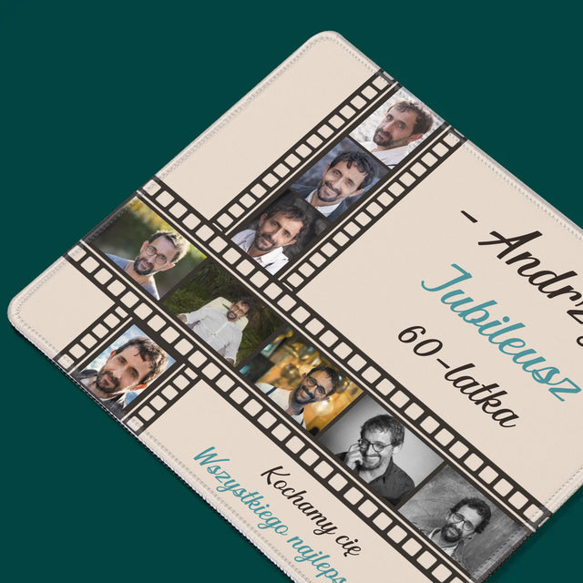 Fotokolaż: Jubileusz 60-Latka - Podkładka Pod Myszkę