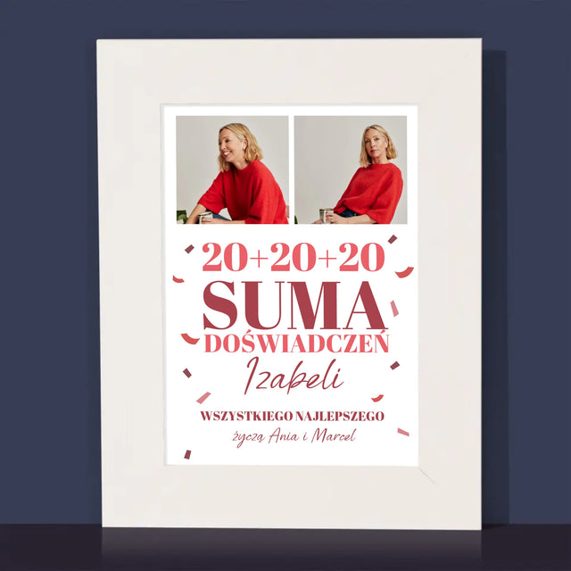 Fotokolaż: Suma Doświadczeń - Ramka Na Zdjęcie