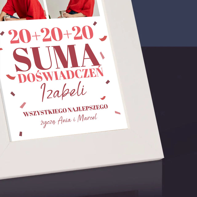Fotokolaż: Suma Doświadczeń - Ramka Na Zdjęcie