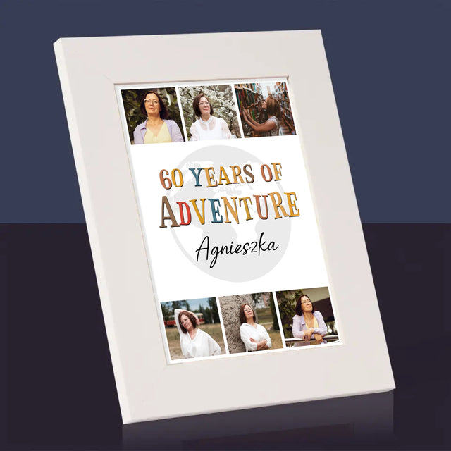 Fotokolaż: 60 Years Of Adventure - Ramka Na Zdjęcie