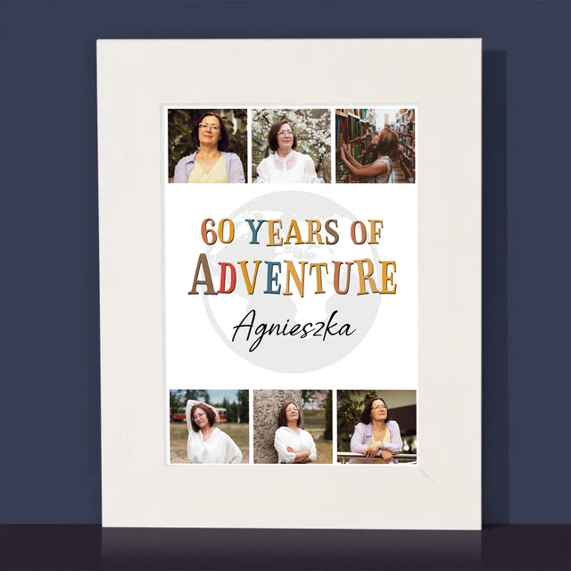 Fotokolaż: 60 Years Of Adventure - Ramka Na Zdjęcie