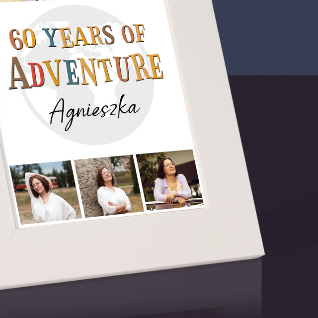 Fotokolaż: 60 Years Of Adventure - Ramka Na Zdjęcie