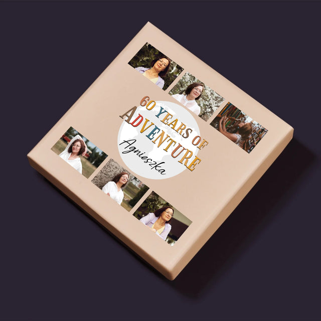 Fotokolaż: 60 Years Of Adventure - Personalizowane Puzzle