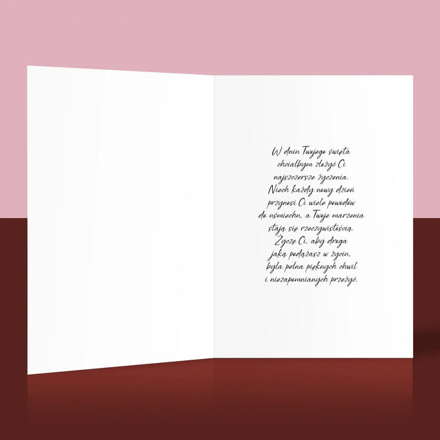 Fotokolaż: 60 Years Of Adventure - Kartka z Życzeniami