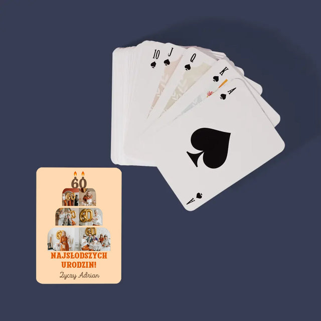 Kształt Ze Zdjęć: Najsłodszych Urodzin - Karty Do Gry