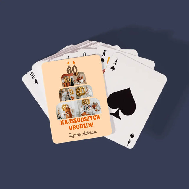 Kształt Ze Zdjęć: Najsłodszych Urodzin - Karty Do Gry