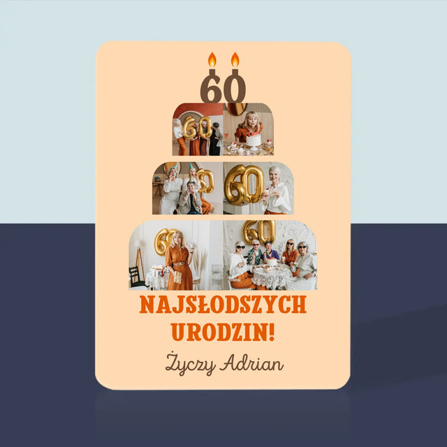 Kształt Ze Zdjęć: Najsłodszych Urodzin - Karty Do Gry